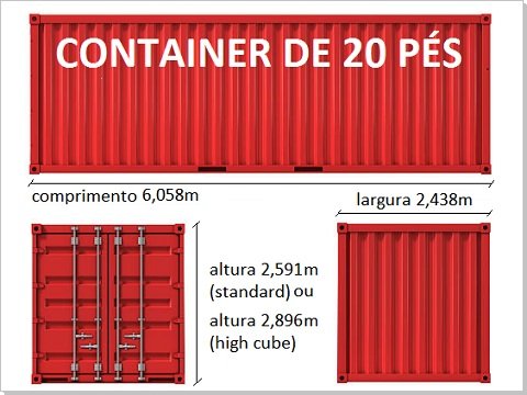 Containers Marítimo Almoxarifado