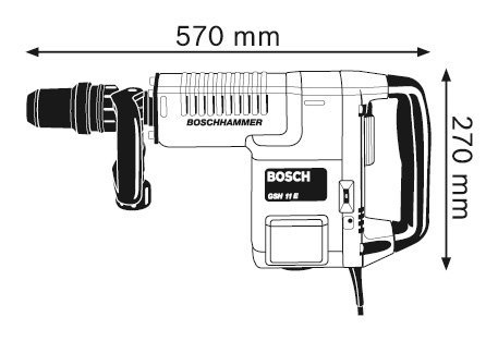 Martelete Demolidor 11Kg 