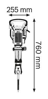 Martelete Demolidor 16Kg 