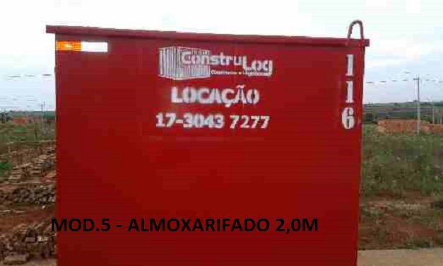 Containers Tipo 5 - 2,00mx1,50mx2,00m (CxLxA)